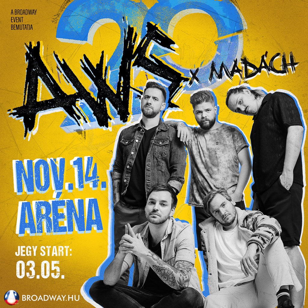 AWS - Jubileumi arénakoncert 2026. november 14-én