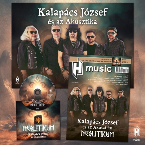 Még március 5-ig a standokon a Kalapács József és az Akusztika "Neolitikum" CD + H-Music magazin kombó!