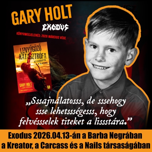 Március végén érkezik Gary Holt önéletrajzi könyve