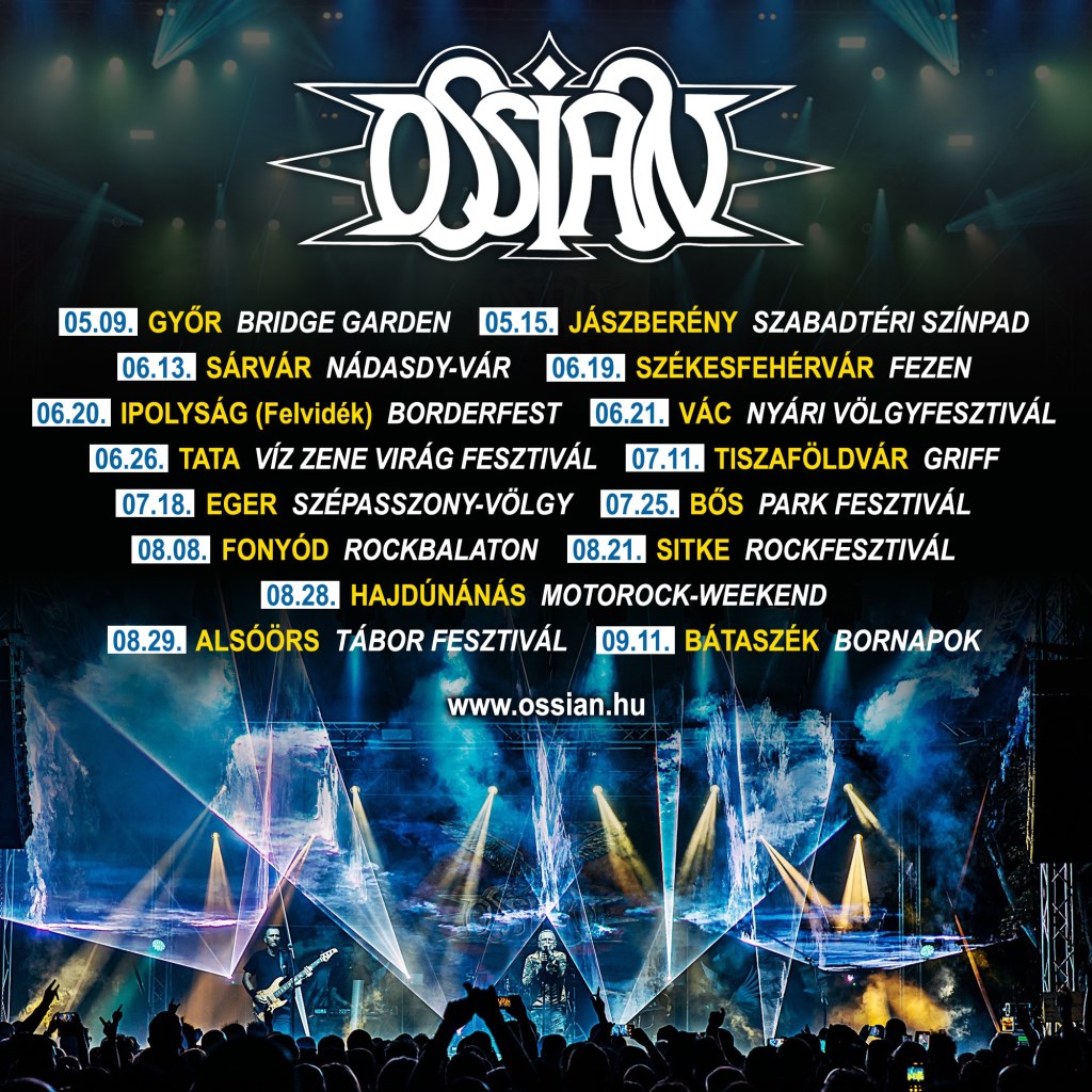 Ossian: Új dátum az idei turné állomások között
