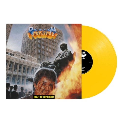 Pariah: Blaze To Obscurity TRANSPARENT YELLOW LP