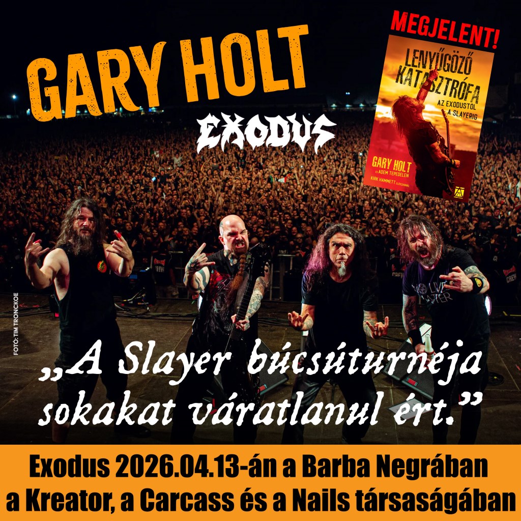 Újabb részlet a napokban megjelent Gary Holt önéletrajzból