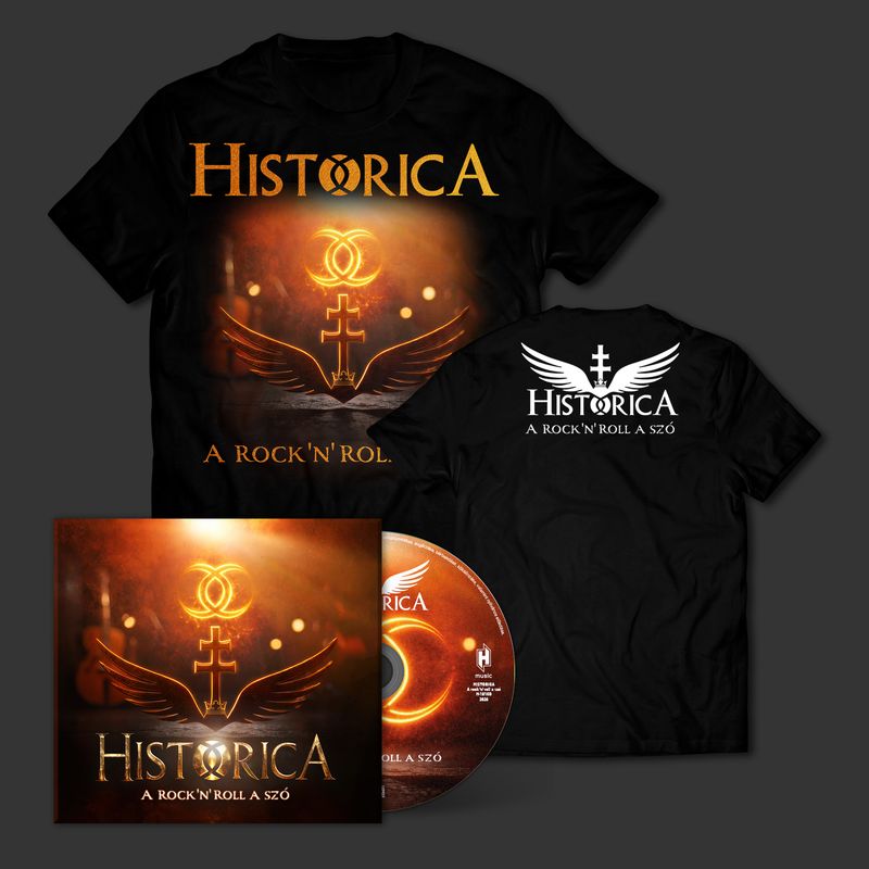 Historica: A rock "n" roll a szó DIGI CD + Póló Csomag