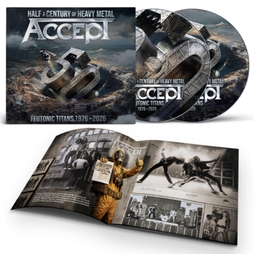 Accept: Teutonic Titans 1976 - 2026 DIGI 2CD