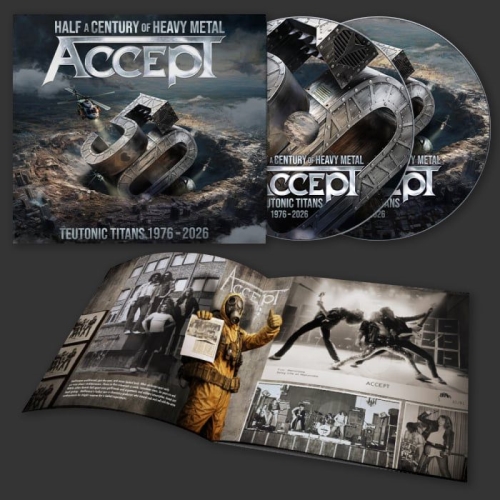 Accept: Teutonic Titans 1976 - 2026 DIGI 2CD