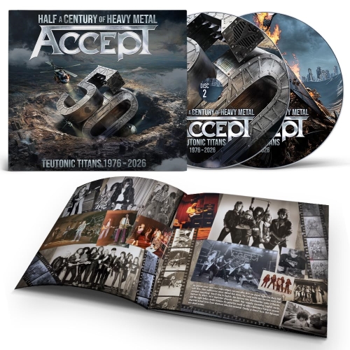 Accept: Teutonic Titans 1976 - 2026 DIGI 2CD