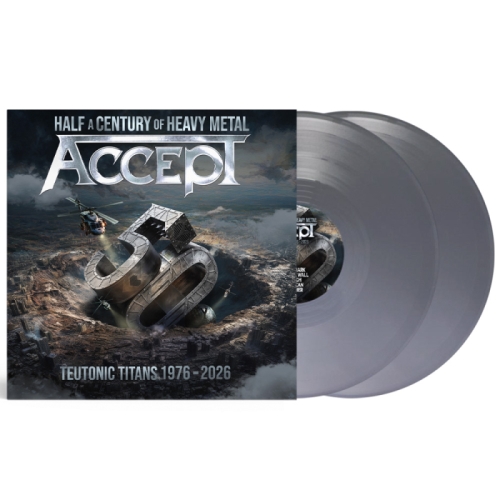 Accept: Teutonic Titans 1976 - 2026 SILVER 2LP