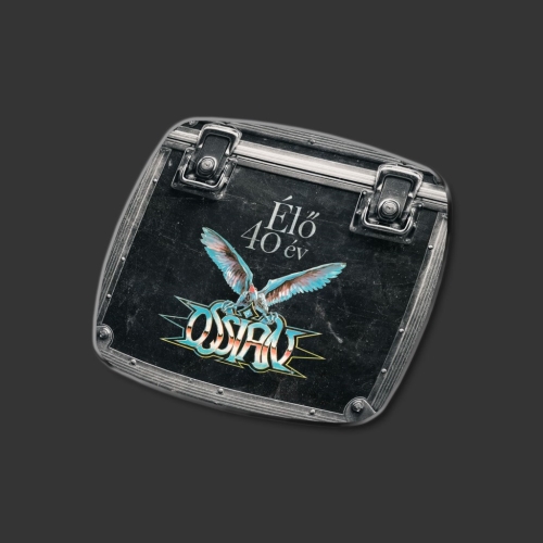 Ossian: Élő 40 év Borító Fém Hűtőmágnes