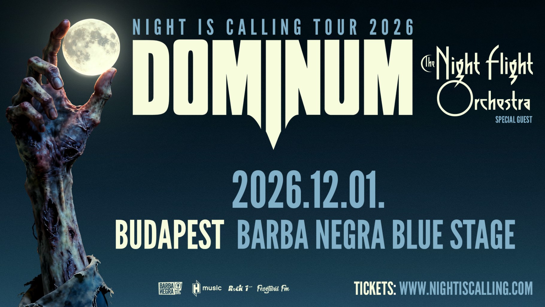 Dominum - Night Is Calling Tour 2026