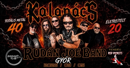Győr - Kalapács, Rudán Joe, Red Rockest koncert