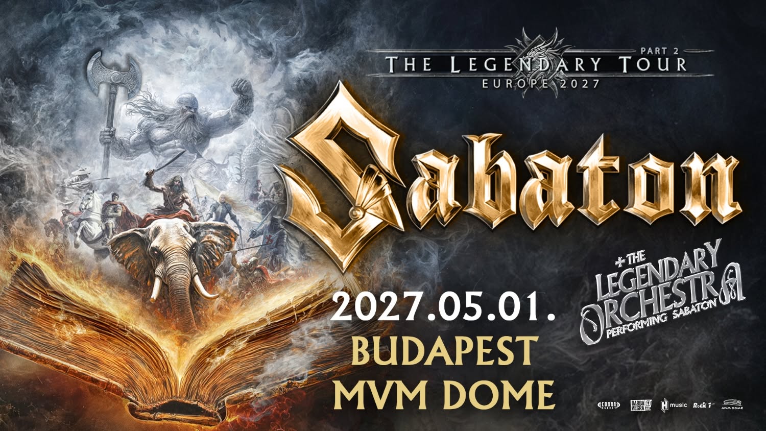 SABATON - The Legendary Tour 2027
