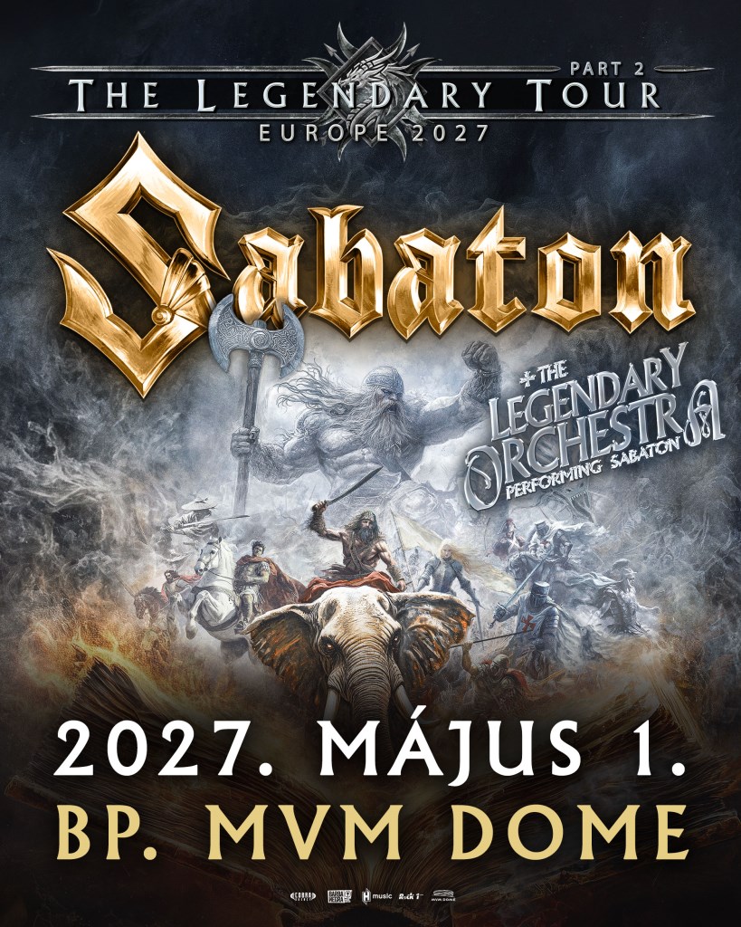 5 év után újra Magyarországon a Sabaton!