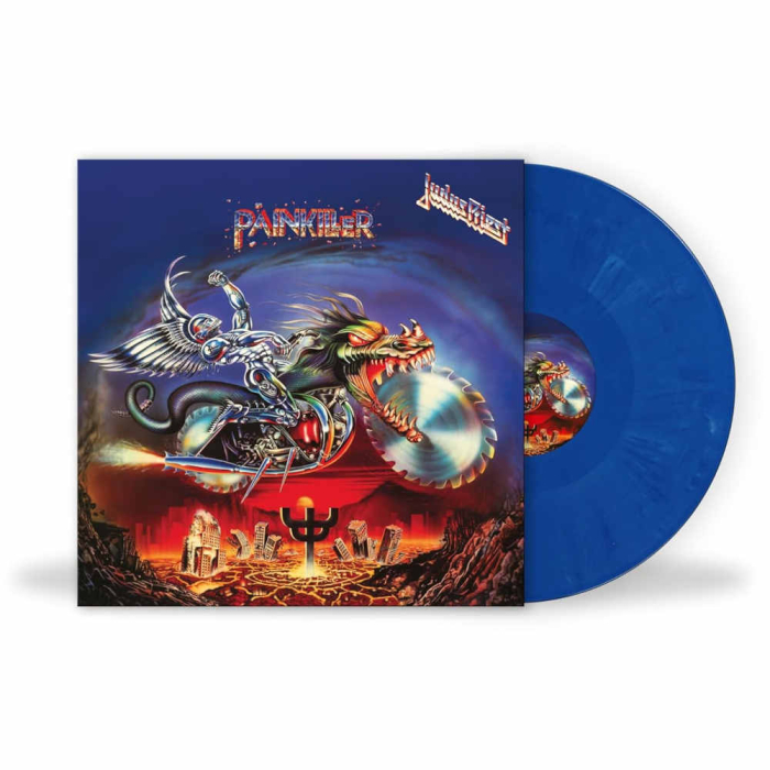 Judas Priest: Painkiller (35th Anniversary Edition, Remastered) BLUE MARBLED LP