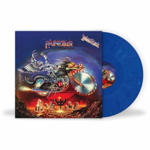 Judas Priest: Painkiller (35th Anniversary Edition, Remastered) BLUE MARBLED LP