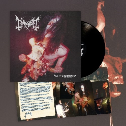Mayhem: Live In Bischofswerda (21st June 1997) (Re-Issue) BLACK LP