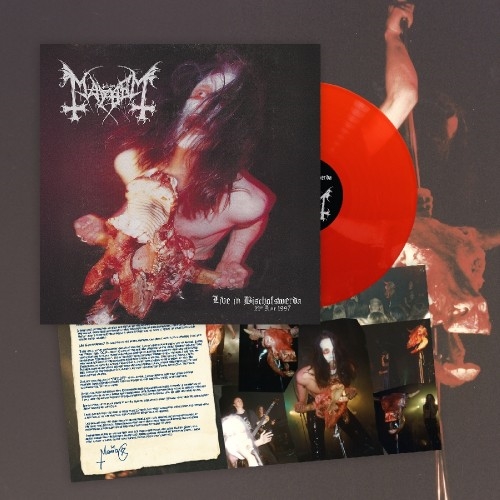 Mayhem: Live In Bischofswerda (21st June 1997) (Re-Issue) TRANSPARENT RED LP