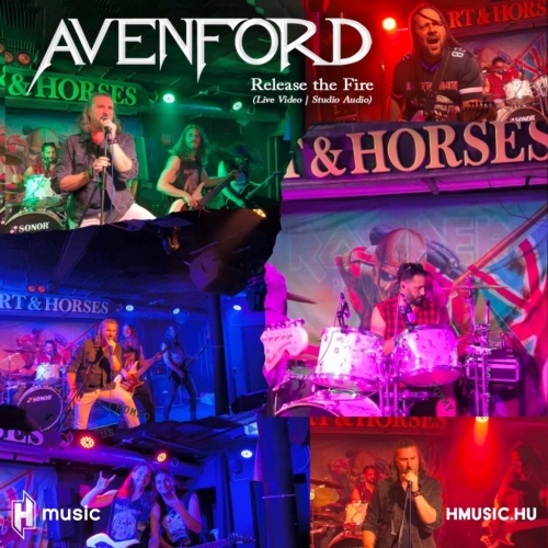 A londoni Cart & Horses klubban adott koncerteken rögzítette új videoklipjének képi anyagát az Avenford
