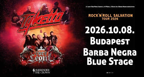 Tyketto & CoreLeoni – Rock ‚n‘ Roll Salvation Co-Headline Tour 2026