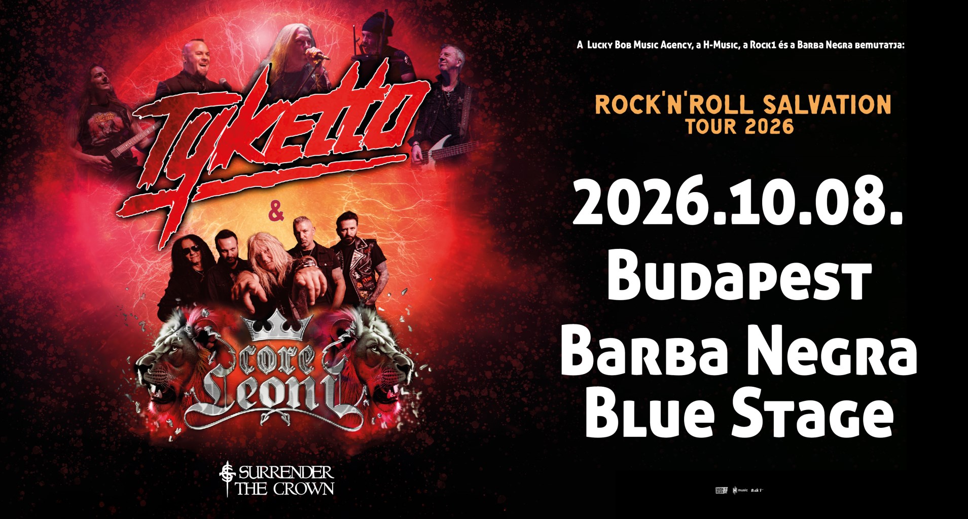 Tyketto & CoreLeoni – Rock ‚n‘ Roll Salvation Co-Headline Tour 2026