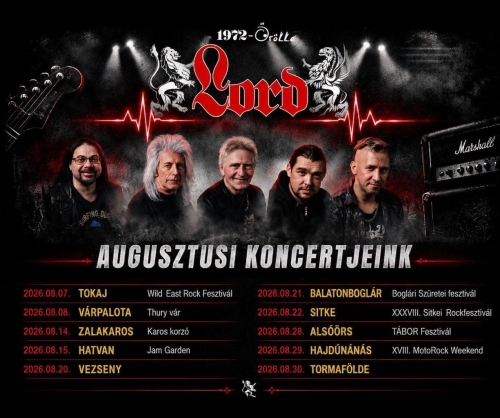 Lord: "Az augusztusi 10-es lista! Kivel hol találkozunk?"