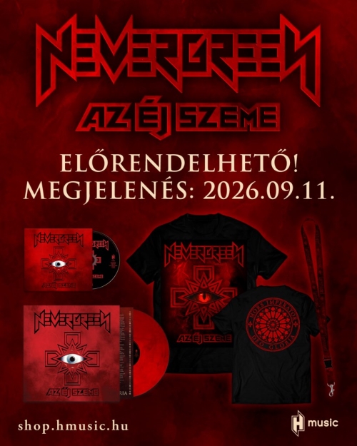 Nevergreen klippremier, előrendelhető "Az éj szeme" LP-n és CD-n