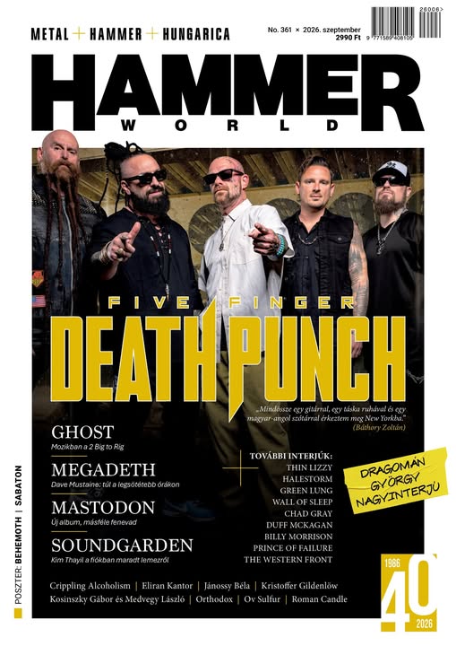 Hammerworld No. 361 (2026. szeptember)
