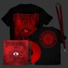 Nevergreen: Az Éj szeme (30 éves jubileumi kiadás) RED / BLACK MARBLED LP + Póló Csomag
