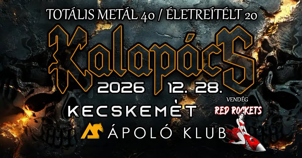 Kecskemét - Kalapács, Red Rockets koncert