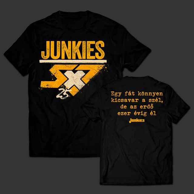 Junkies: SX7 25 Férfi Póló