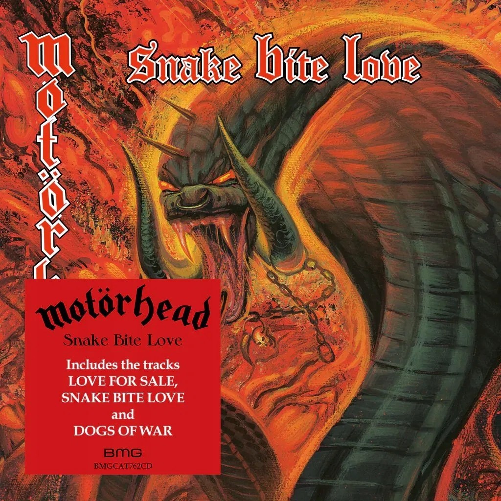 Motörhead: Snake Bite Love (Remastered, Re-Issue 2023) DIGI CD