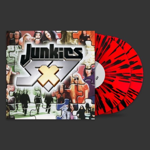 Junkies: SX7 25 PIROS / FEKETE SPLATTER 2LP