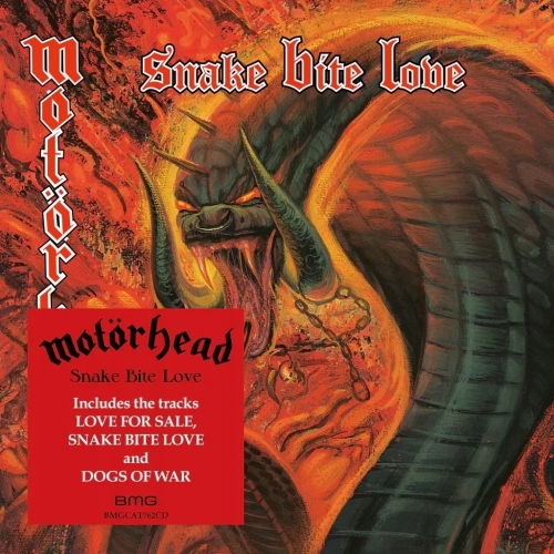 Motörhead: Snake Bite Love (Remastered, Re-Issue 2023) DIGI CD