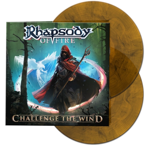 Rhapsody Of Fire: Challenge The Wind ORANGE / BLACK MARBLED 2LP